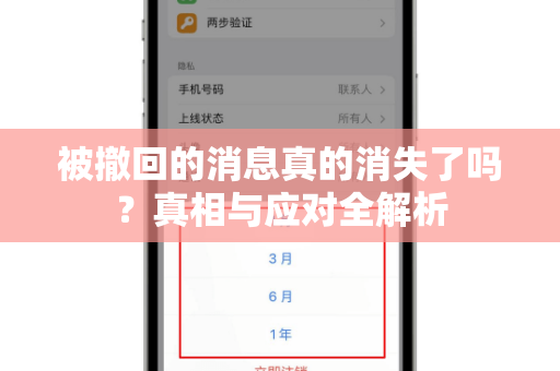 被撤回的消息真的消失了吗？真相与应对全解析-第1张图片-纸飞机Telegeram下载-纸飞机Telegeram官网